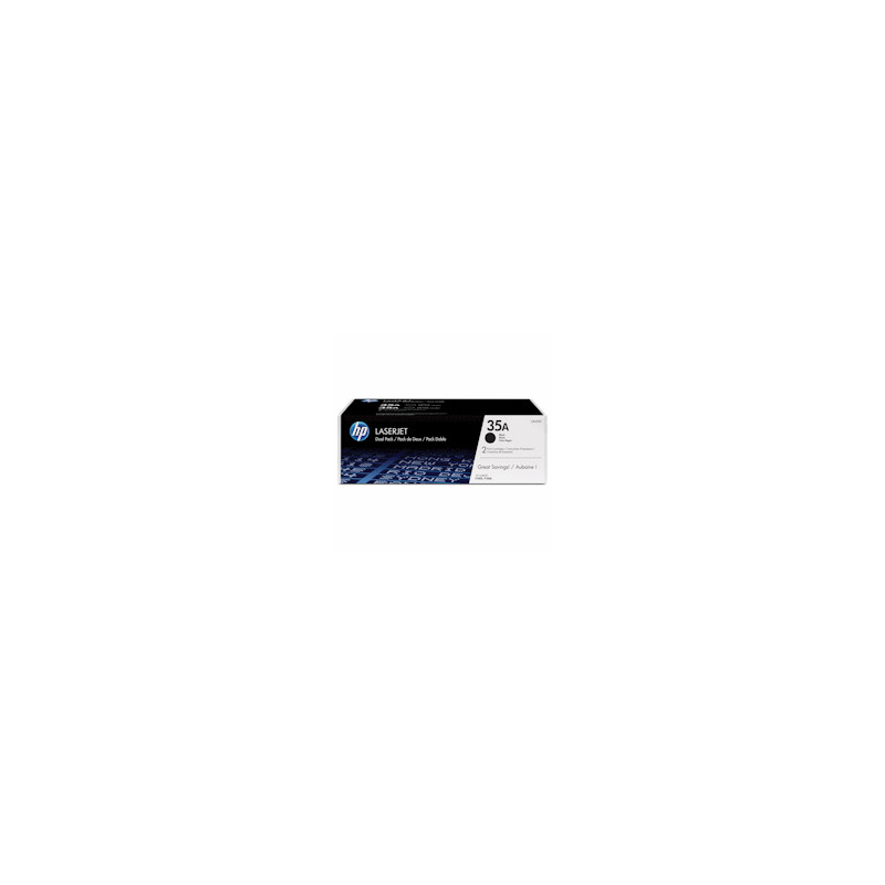 HP Toner 35A schwarz Doppelpackung (CB435AD)