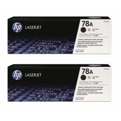 HP Toner 78A schwarz, Doppelpackung (CE278AD)