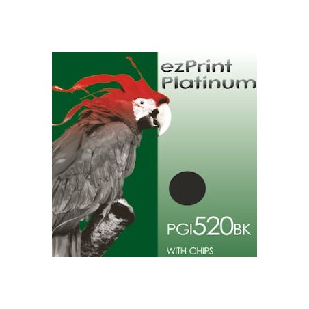 Platinum PGI-520BK mit Chip kompatible Patrrone