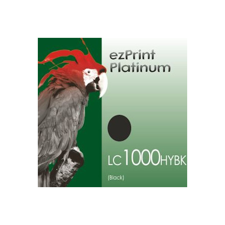 Platinum 1000BK ersetzt LC1000 / LC970 BK kompatible Patrone