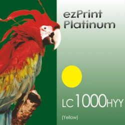 Platinum 1000Y ersetzt LC1000 / LC970 Y kompatible Patrone