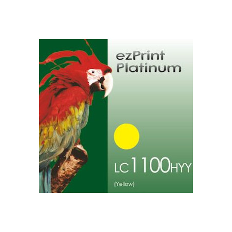 Platinum 1100Y ersetzt LC1100 / LC980 Y kompatible Patrone