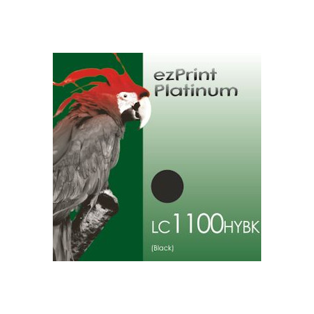 Platinum 1100BK ersetzt LC1100 / LC980 BK kompatible Patrone