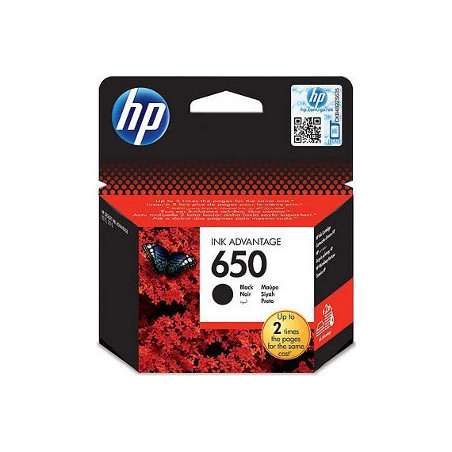 HP Druckkopf mit Tinte Nr 650 schwarz (CZ101AE)