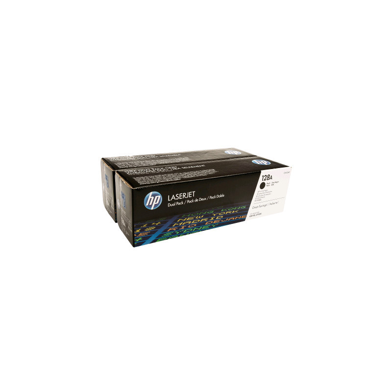 HP Toner 128A schwarz Doppelpack (CE320AD)