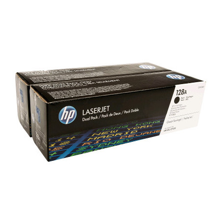 HP Toner 128A schwarz Doppelpack (CE320AD)