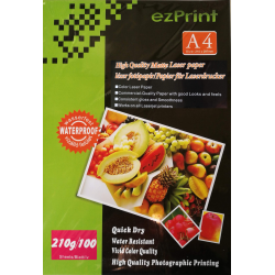 Laser Photopapier A4 100Stk 210g matt