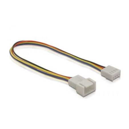 DeLock DL82429 Ventilator Kabel 4pin male-female 20cm