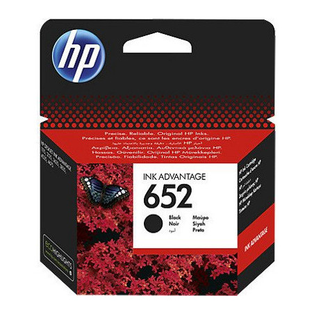 HP Druckkopf mit Tinte Nr 652 schwarz (F6V25AE)
