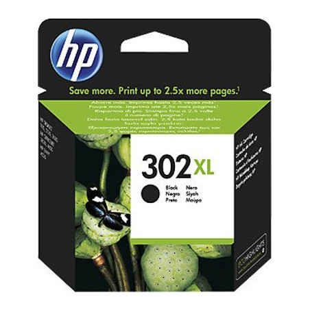HP Druckkopf mit Tinte Nr 302 XL schwarz (F6U68AE)