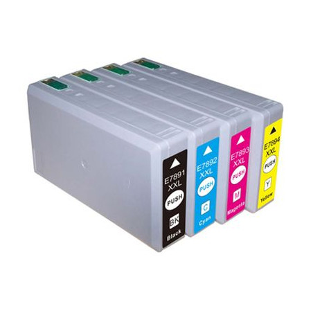 Kompatible Tinte zu Epson 78XXL schwarz T7891