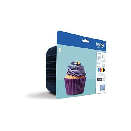 Brother LC123VAL Tinte Value Pack (LC123VALBPDR)
