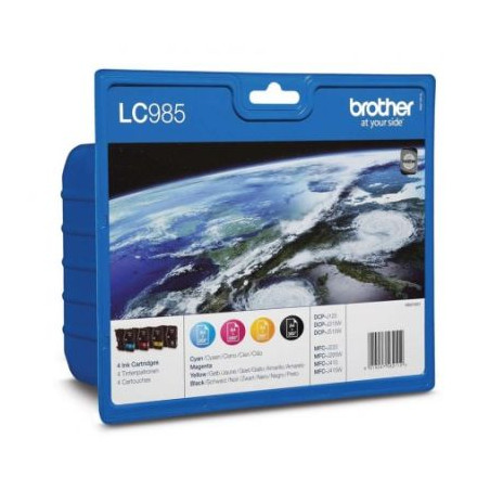 Brother LC985 Tinte Value Pack (LC985VALBP)