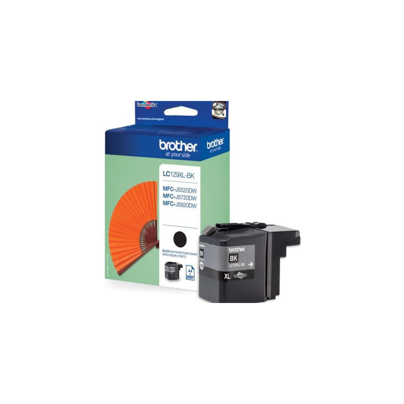 Brother LC129XLBK Tinte schwarz