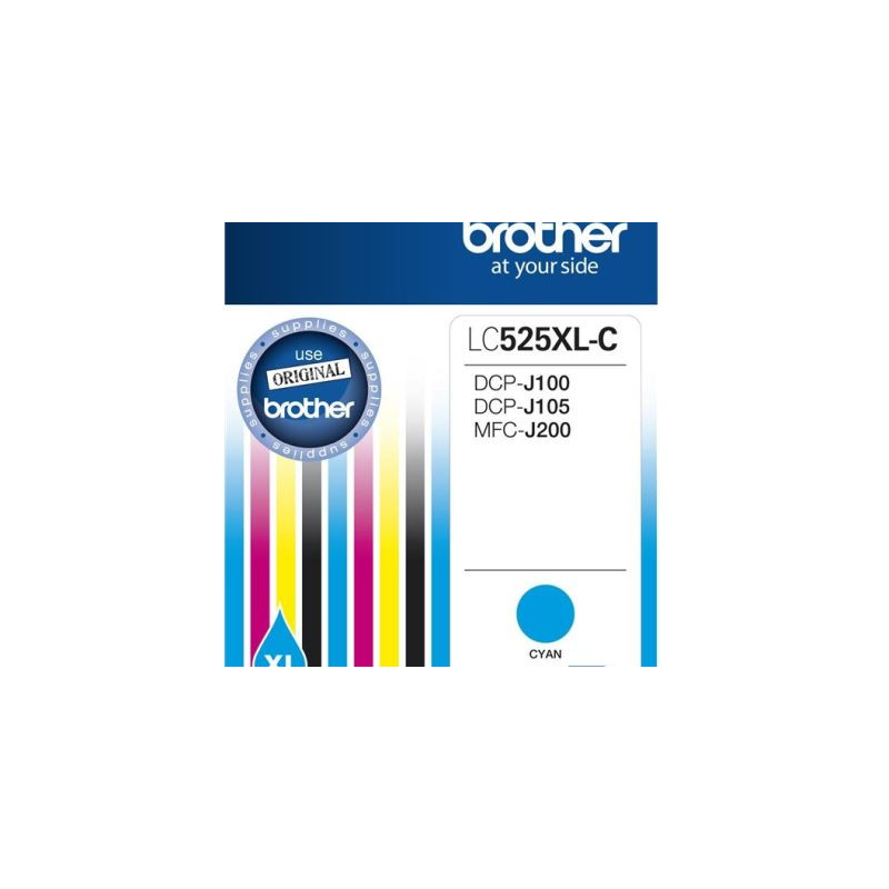Brother LC525XLC Tinte cyan hohe Kapazität