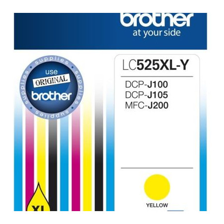 Brother LC525XLY Tinte gelb hohe Kapazität