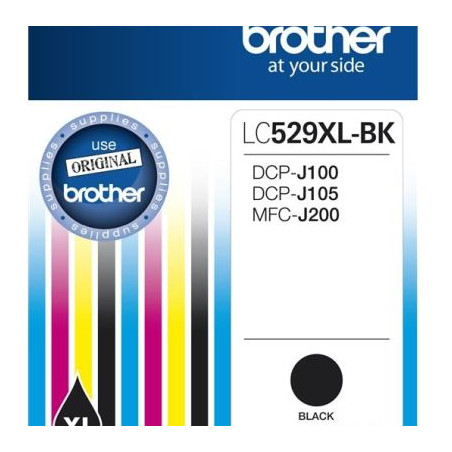 Brother LC529XLBK Tinte schwarz hohe Kapazität