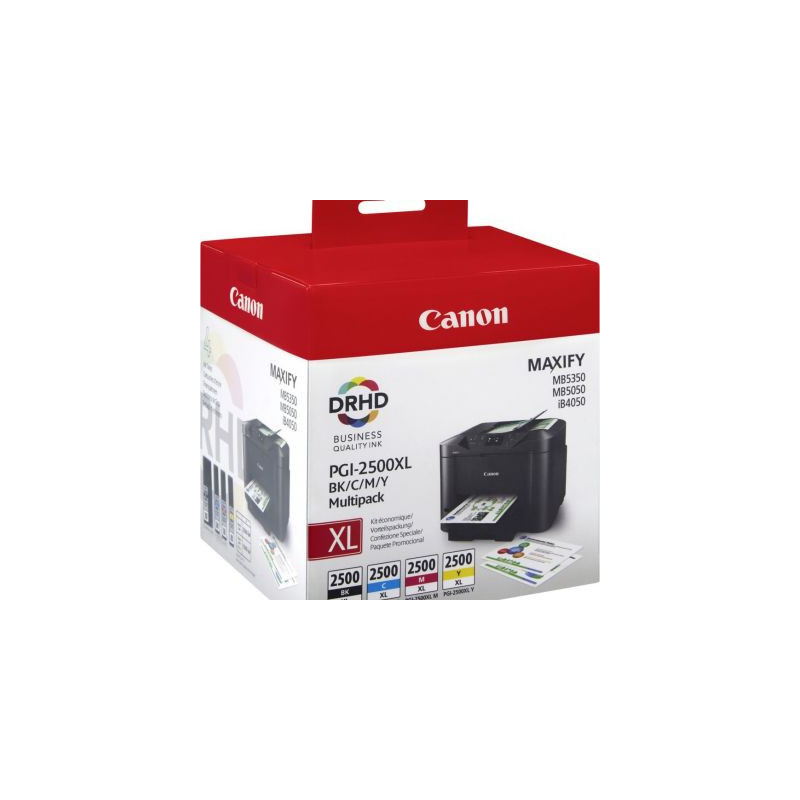 Canon PGI-2500XL C/M/Y/BK Tinte Multipack (9254B004)