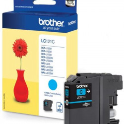 Brother LC121C Tinte cyan