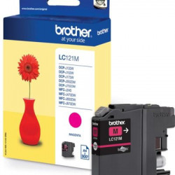 Brother LC121M Tinte magenta