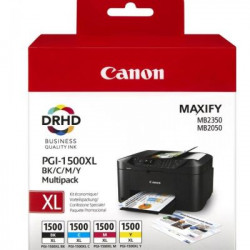 Canon PGI-1500XL C/M/Y/BK Tinte Multipack (9182B004)