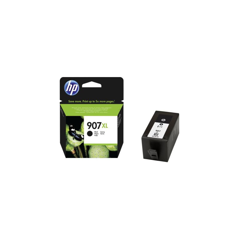 HP 907 XL Tinte schwarz extra hohe Kapazität (T6M19AE)