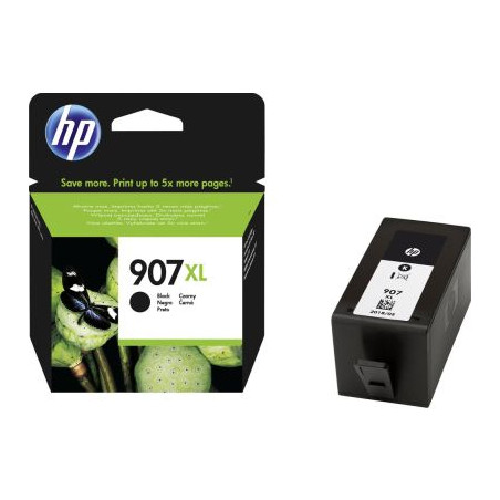 HP 907 XL Tinte schwarz extra hohe Kapazität (T6M19AE)