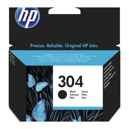 HP 304 Druckkopf mit Tinte schwarz (N9K06AE)