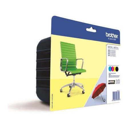 Brother LC229XL Tinte Value Pack (LC229XLVALBPDR)