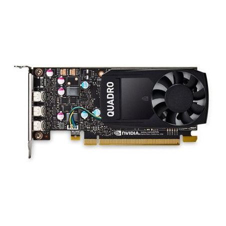 PNY Quadro P400, 2GB GDDR5, 3x Mini DisplayPort (VCQP400-PB)