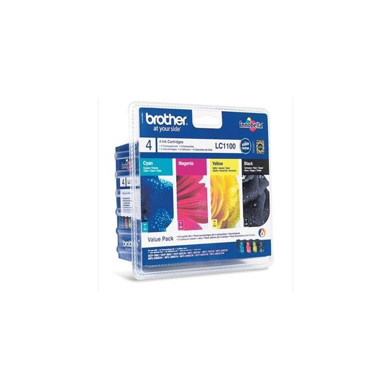 Brother LC1100 Tinte Value Pack (LC1100VALBPDR)