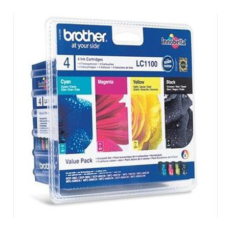 Brother LC1100 Tinte Value Pack (LC1100VALBPDR)