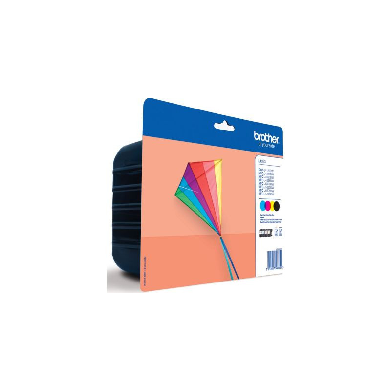 Brother LC223 Tinte Value Pack (LC223VALBPDR)