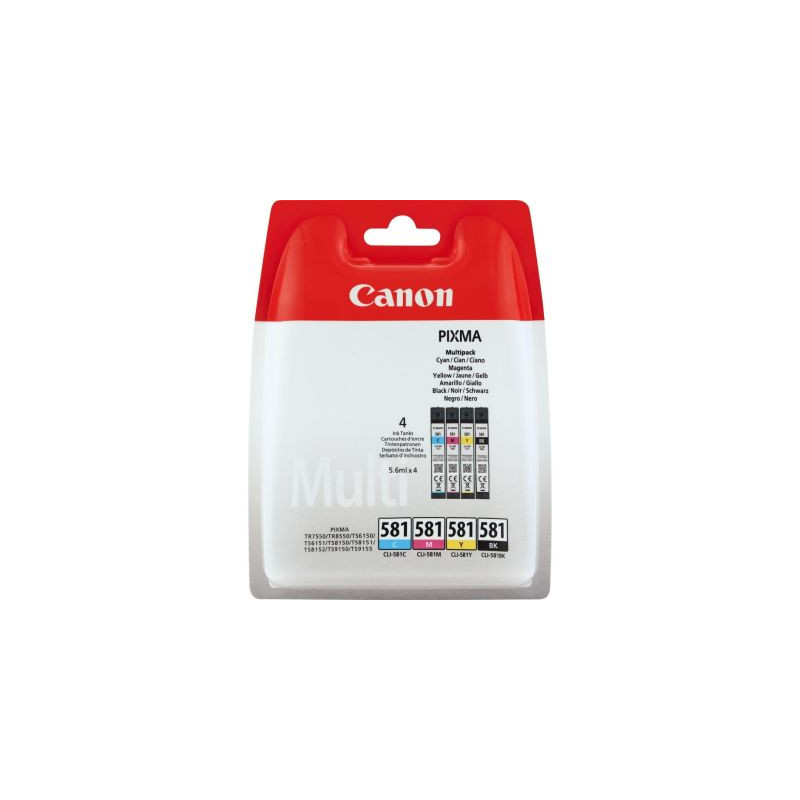 Canon CLI-581 Photo Value Pack (2106C004/2106C005)