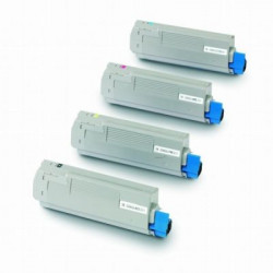 ezPrint C612 magenta, ersetzt OKI 46507506 Toner (C612), kompatibel