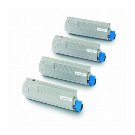 ezPrint C612 schwarz, ersetzt OKI 46507508 Toner (C612), kompatibel