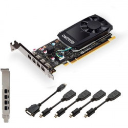 PNY Quadro P620, 2GB GDDR5, 4x mDP (VCQP620-PB)