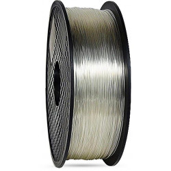 3D filament 1,75 mm TPU rubber gummi transparent 800g