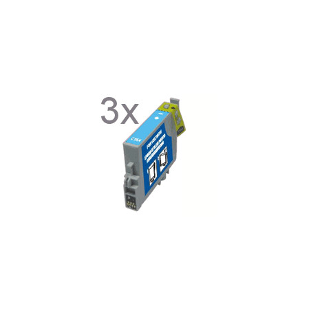 T0805 LC 3er Pack kompatible Patrone
