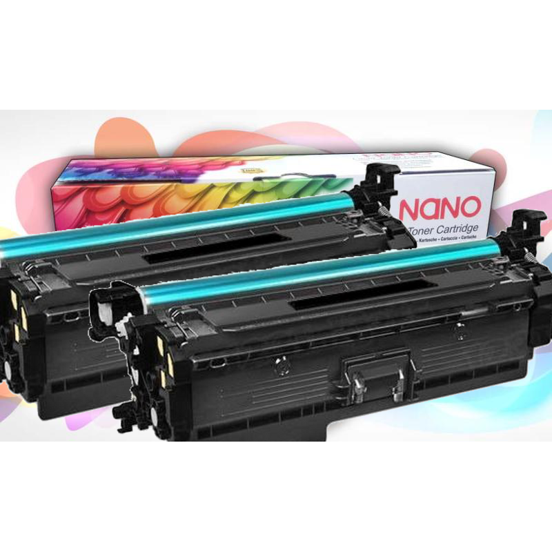 nano CC530A / CE410X / CF380X kompatibler Toner Doppelpack
