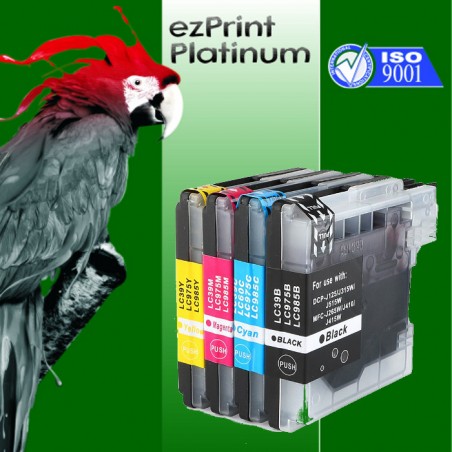 4x Druckerpatronen kompatibel für Brother LC900 XL set Multipack