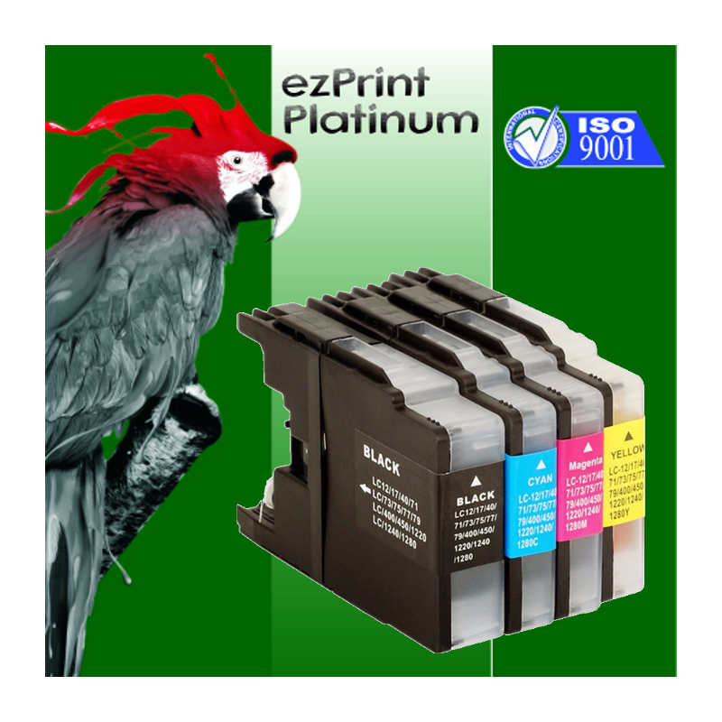 Kompatible Tinte zu Brother LC1280XL Rainbow Kit