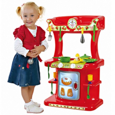 Spielküche Strawberry 76cm 19-tlg. Zubehör