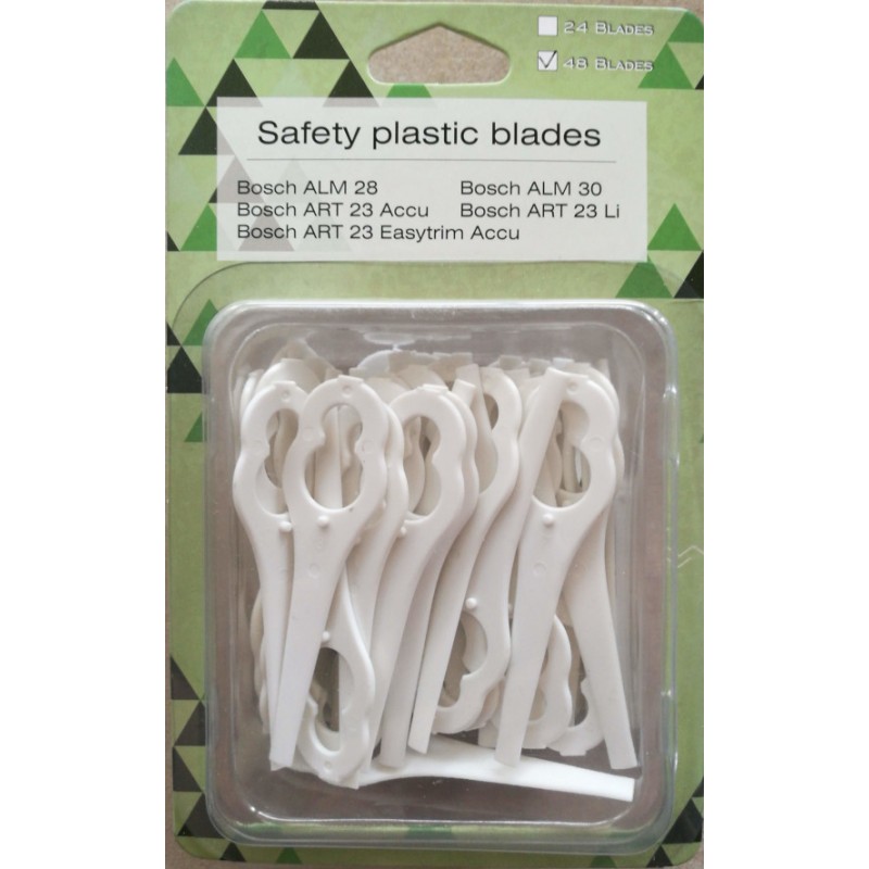 nano 20Stk Ersatz Messer Klingen für Bosch ALM 28, ALM 30, ART 26 Accutrim