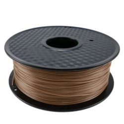 3D filament 1,75 mm Wood+PLA Compound dunkelbraun 800g