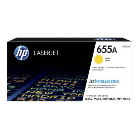 HP Toner 655A gelb (CF452A)
