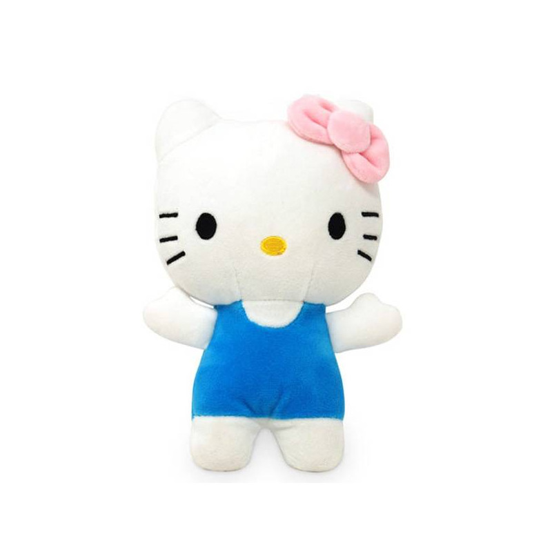 Hello Kitty Plüschfigur blau