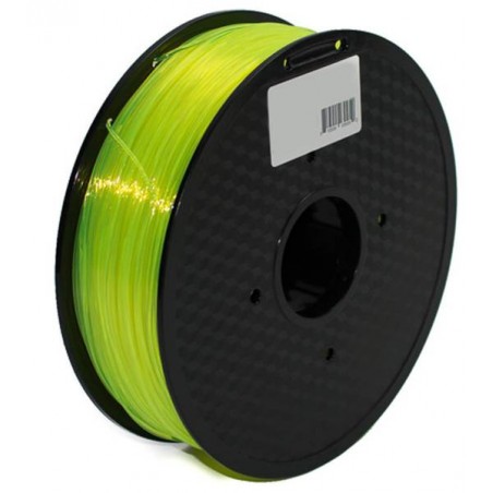 3D Filament 1,75 mm PLA TRANS gelb 1000g 1kg