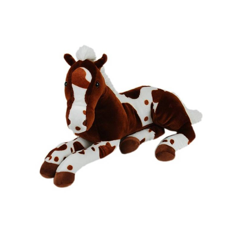 Plüschtier Pferde Baby super weich braun 48cm 