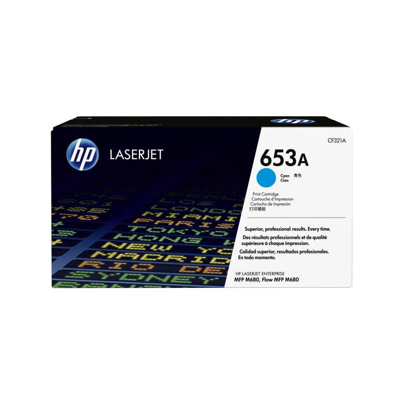 HP Toner 653A cyan (CF321A)